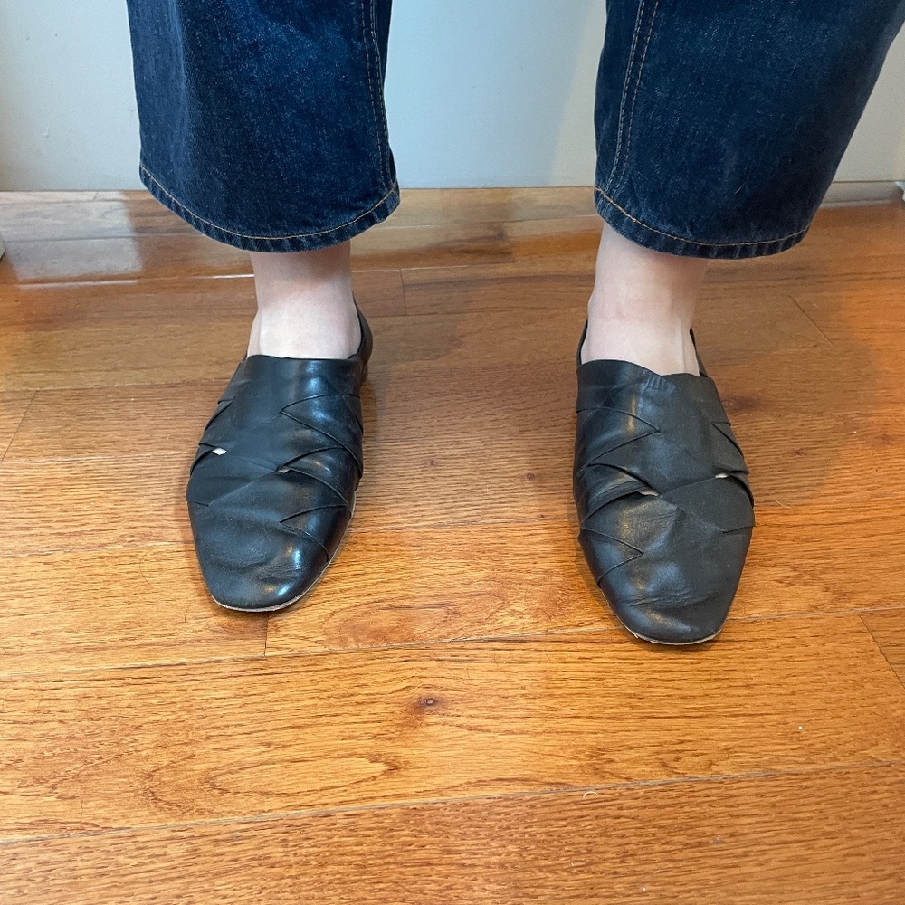 Via Spiga for Nordstrom Leather Flats size 38
